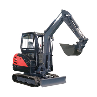 Excavatrice hydraulique sur chenilles excavatrice de 3 tonnes avec cabine fermée